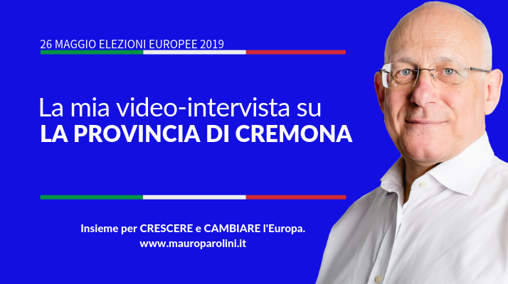 Video-intervista per La provincia di Cremona